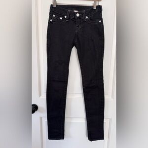 TRBJ sz 25 black skinny jeans